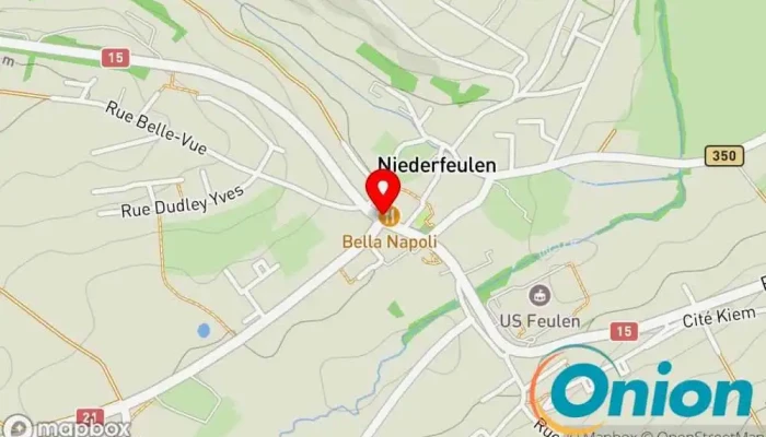 Kaart vun Feulen  zu Feulen