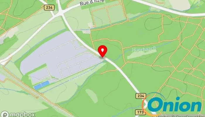 Kaart vun Fide Facades S.à.r.l Betrieb für Fassadenverkleidungen zu Sandweiler