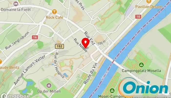 Kaart vun Foody Sàrl Sàrl Fast-Food-Restaurant zu Remich