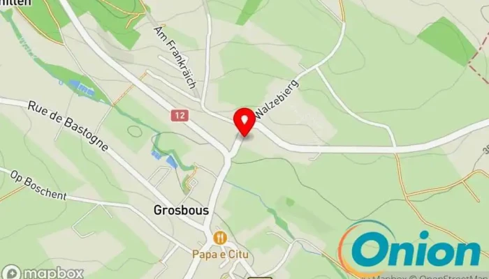 Kaart vun Forêt et Nature Sàrl Unternehmen für Holzfällarbeiten zu Groussbus-Wal