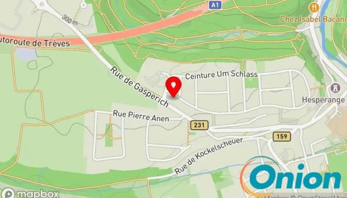 Kaart vun Fortunato Sàrl Bauunternehmen, Stuckateur zu Hesperingen
