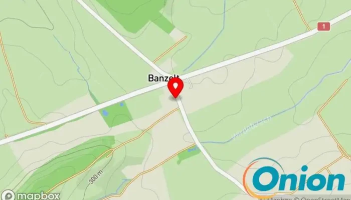 Kaart vun Friture um Banzelt Fast-Food-Restaurant zu Betzdorf