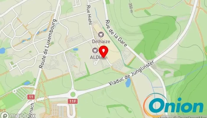 Kaart vun Garage Mischel Sàrl Garten, Rasenmäher-Fachhandel, Drechsler zu Junglinster
