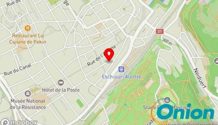 Kaart vun GC Multimedia Concept Werbeagentur zu Esch an der Alzette