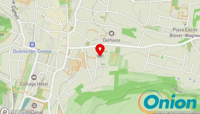 Kaart vun G.D. Bâtiment Sàrl Auftragnehmer für den Innenausbau zu Dudelange