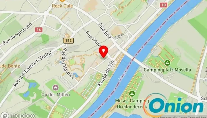 Kaart vun Gelateria Valentino Eiscafé zu Remich