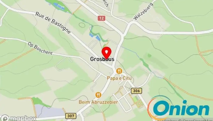 Kaart vun Gemeindeverwaltung Groussbus-Wal Gemeindezentrum, Stadtverwaltung, Kommunalverwaltung zu Groussbus-Wal