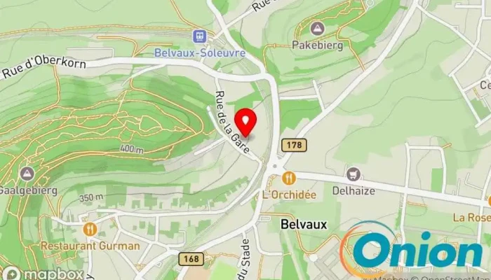 Kaart vun Générale de Construction du Luxembourg SA Bauunternehmen, Auftragnehmer, Erdbauunternehmen, Generalunternehmer, Wohnungsbauunternehmen zu Sassenheim