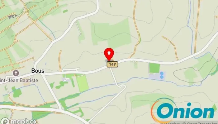 Kaart vun Geobau Sàrl Gartenbauer, Handwerk, Straßenbefestigungsunternehmen zu Bous-Waldbredimus