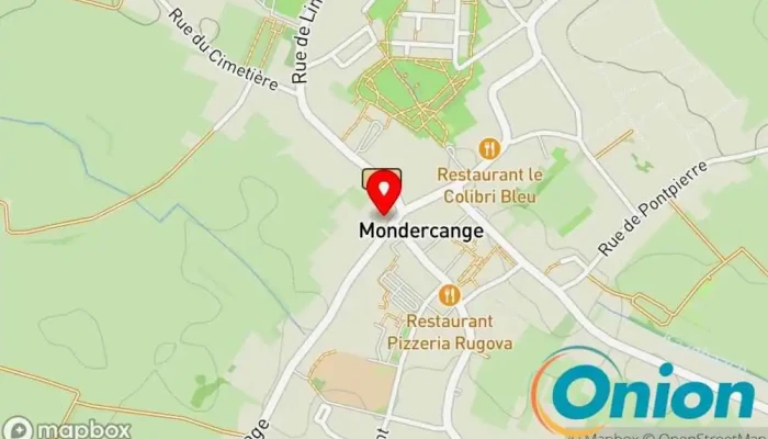 Kaart vun Gérances et Jardins Hausverwaltungsunternehmen zu Monnerich