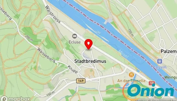 Kaart vun Gerüstbau Thom Gerüstbauservice zu Stadtbredimus