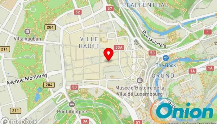 Kaart vun Giallo Restaurant zu Luxemburg
