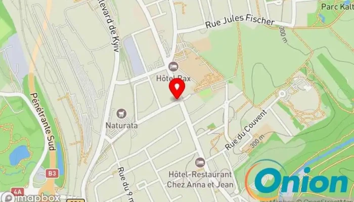 Kaart vun Gielen Eck Restaurant, Bar zu Luxemburg