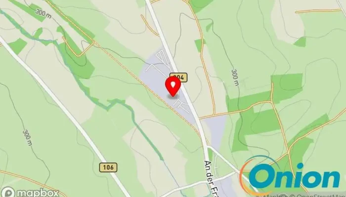 Kaart vun Glaesener-Betz Redange-sur-Attert Op Riner Baustoffhandel zu Redingen