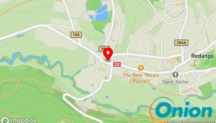 Kaart vun Glaesener-Betz Redange/Attert Grand-rue Baustoffhandel zu Redingen