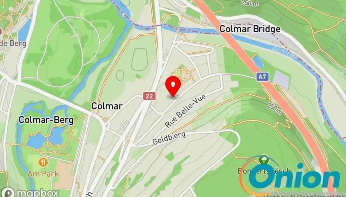 Kaart vun Greenteam Gartenbauer zu Colmar-Berg