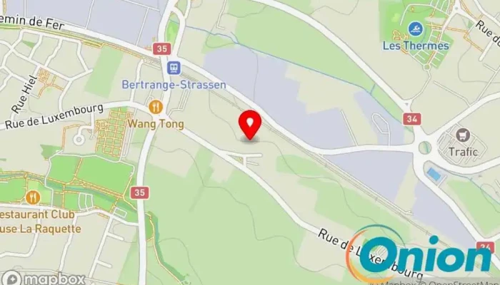 Kaart vun Harold Sàrl - Entrepreneur de Jardin Gärtner, Gemeinschaftsgarten, Garten, Schuppenbauer zu Bertrange