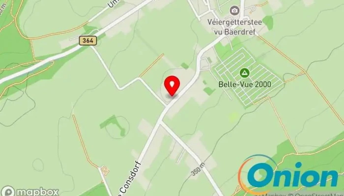 Kaart vun Heinzelmännercher Service Proximité CIGR Mëllerdall Gärtner zu Berdorf