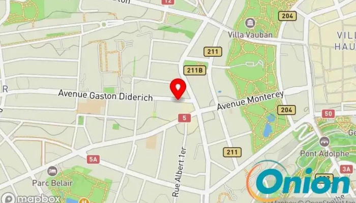 Kaart vun Henneaux Luxembourg SA Elektriker zu Luxemburg