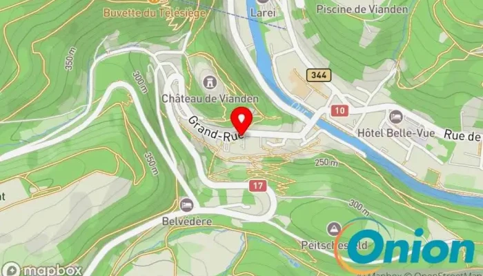 Kaart vun Hotel Heintz Hotel zu Vianden