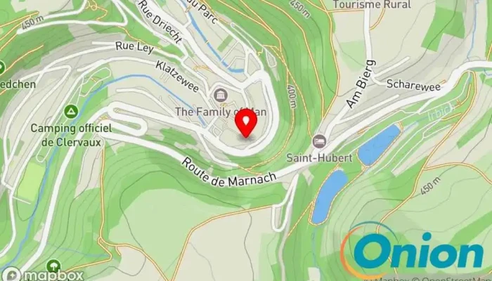 Kaart vun Hotel Koener Hotel zu Clerf