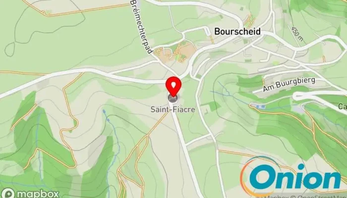 Kaart vun Hotel St Fiacre Hotel, Restaurant zu Burscheid