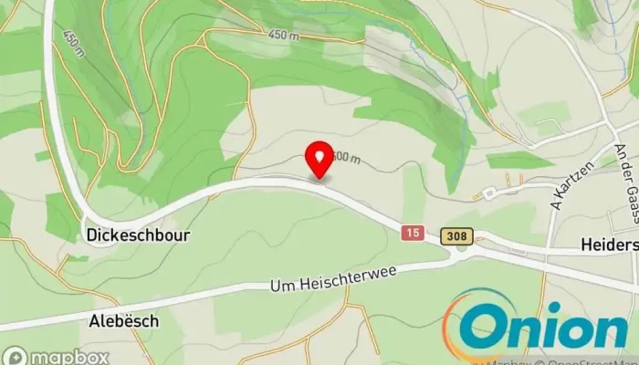 Kaart vun Housetechnic SA Straßenbauunternehmen, Bauunternehmen zu Esch-Sauer