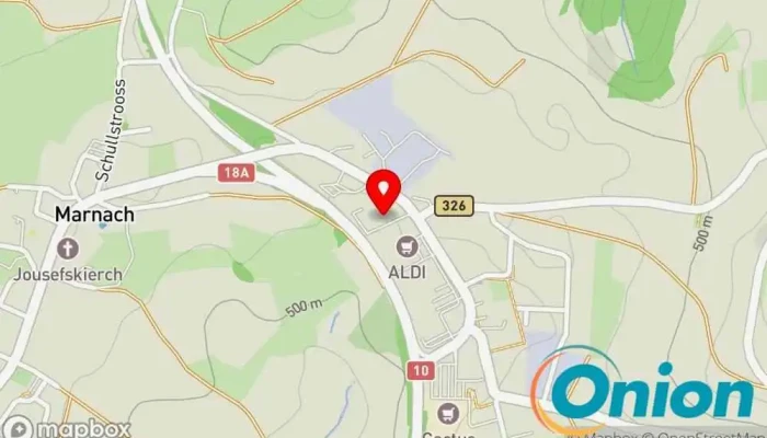 Kaart vun INEAKO IT Solutions IT-Berater, Computerservice, Unternehmen für Datenbankmanagement, Softwareentwickler/-hersteller zu Clerf