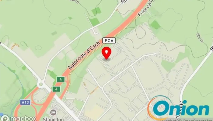 Kaart vun inui studio SA Softwareentwickler/-hersteller zu Monnerich