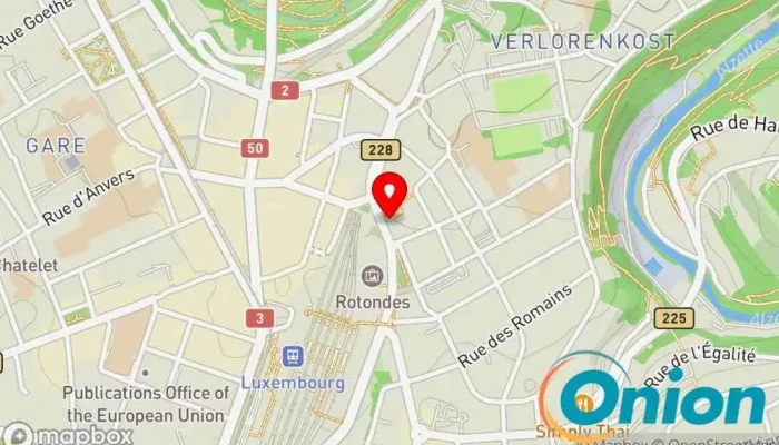 Kaart vun iSupport Computersupport und -dienste zu Luxemburg