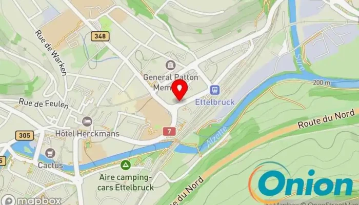 Kaart vun I.T. Heroes IT-Berater zu Ettelbruck