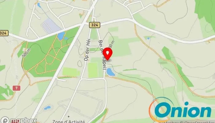 Kaart vun ITRS S.à r.l. Geschäftsstelle zu Parc Hosingen
