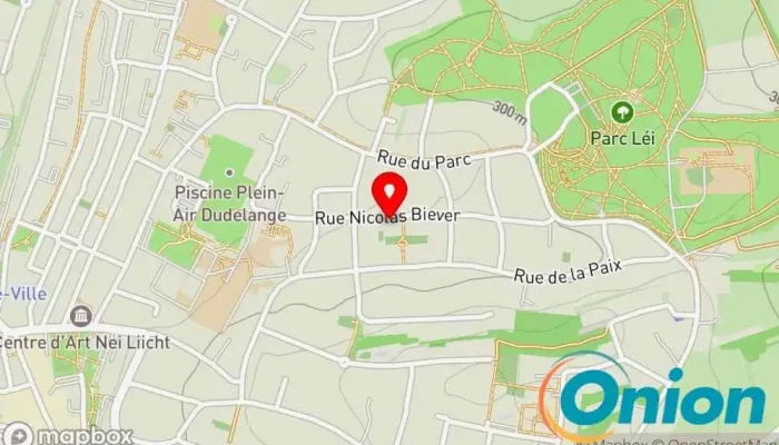 Kaart vun Jardin Lux Sàrl Garten, Landschaftsgestalter zu Dudelange