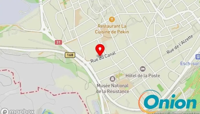 Kaart vun Joppe Sàrl Möbeltischler, Kunststofffenster zu Esch an der Alzette