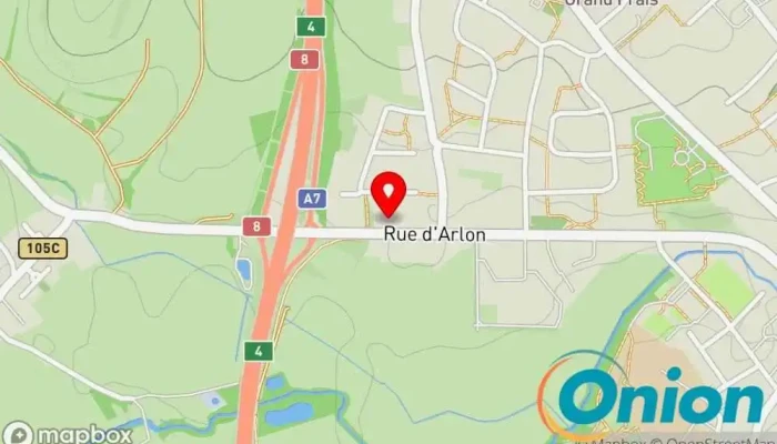 Kaart vun Joyser Services Reinigungsunternehmen zu Mersch