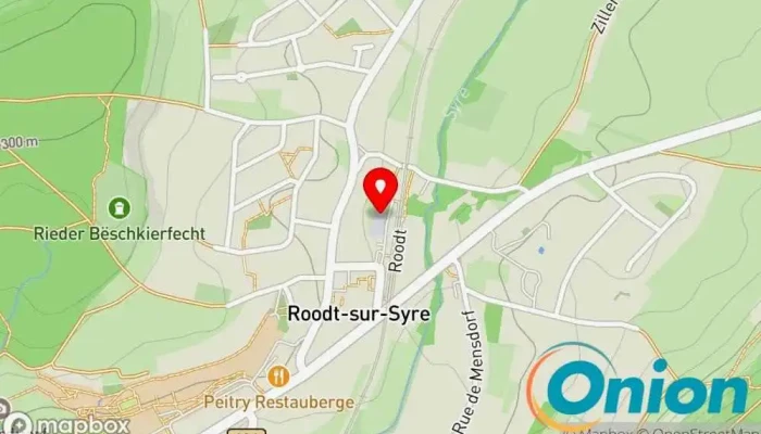Kaart vun Kautz Starkstrom Anlagen Luxemburg Elektriker, Elektrofachgeschäft zu Betzdorf