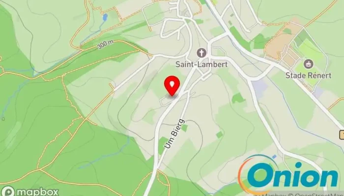 Kaart vun KERSCH GILBERT Möbelgeschäft zu Manternach