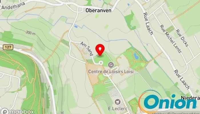 Kaart vun KloterKlub Niederanven Kletterhalle zu Niederanven