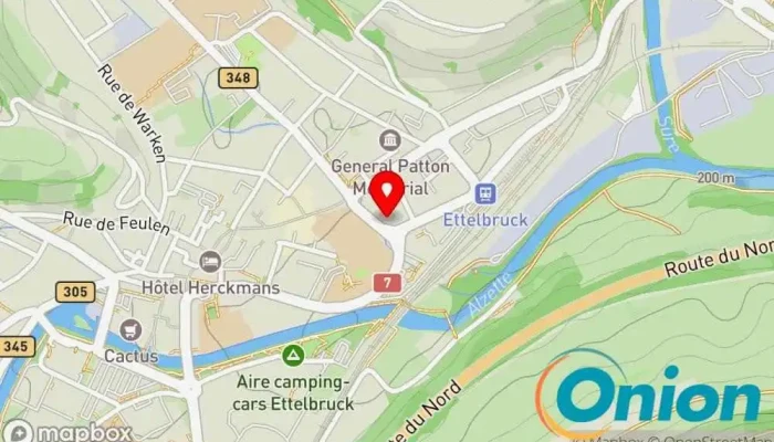 Kaart vun Kreativatelier Maleratelier zu Ettelbruck