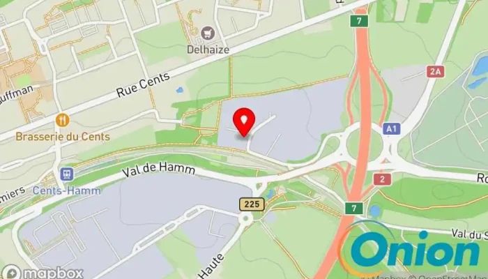 Kaart vun Kuhn Bauunternehmen, Auftragnehmer, Immobilienagentur, Bauprojektentwickler, Betrieb für Fassadenverkleidungen zu Luxemburg