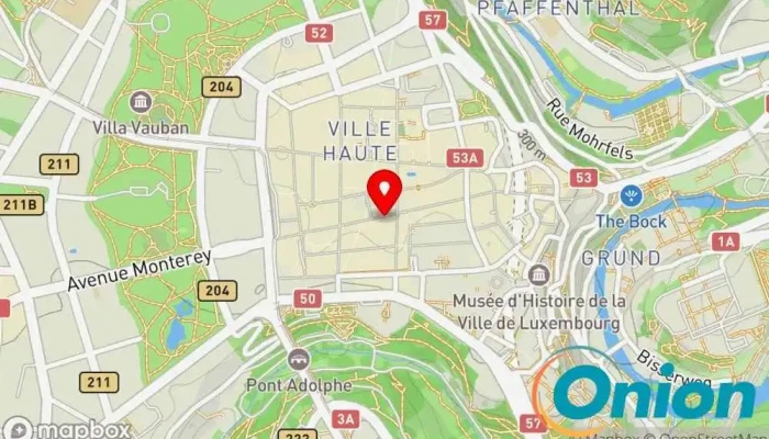 Kaart vun La Boucherie Chophouse-Restaurant, Grillrestaurant, Brauerei, Fleischerei, Familienrestaurant, Französisches Restaurant, Französisches Steakhaus, Lounge, Restaurant für Fleischgerichte zu Luxemburg