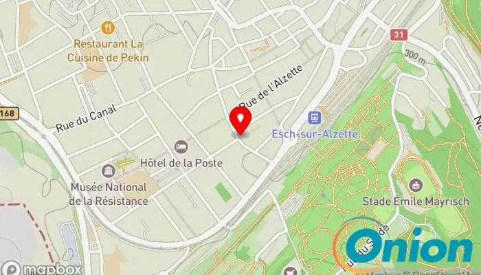 Kaart vun La Compagnie D Zoupet' SARLS Besprechungsplanungsdienst, Kinderspielparadies, Veranstaltungsplaner, Hochzeitsplaner zu Esch an der Alzette