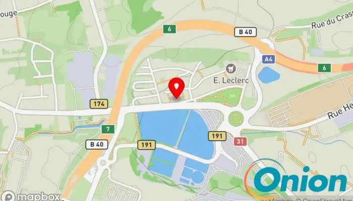Kaart vun La Flèche sarl Bauunternehmen zu Esch an der Alzette