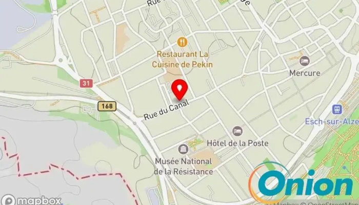 Kaart vun La Porta Vecchia Pizzeria, Restaurant zu Esch an der Alzette