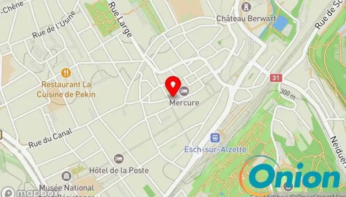 Kaart vun La Storia Italienisches Restaurant, Bringdienst für Essen, Pizza-Lieferdienst, Pizzeria zu Esch an der Alzette