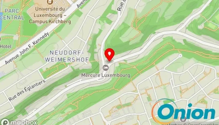 Kaart vun La Table de la Chapelle Restaurant, Lebensmittelhändler zu Luxemburg