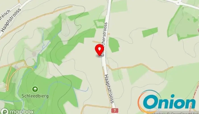 Kaart vun Lamesch Recyclinghof zu Parc Hosingen