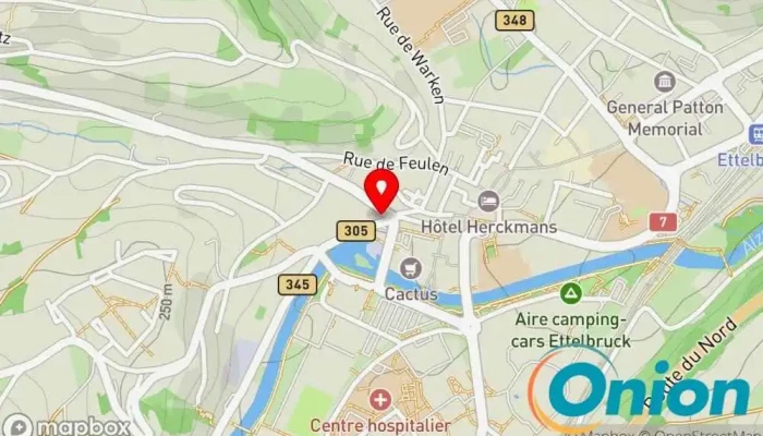 Kaart vun Le Central Couscousrestaurant zu Ettelbruck