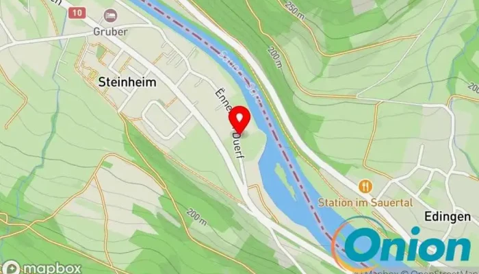 Kaart vun Les Jardins de la Sûre Gartencenter, Garten, Gartenbauer, Baumzucht, Betrieb für Baumarbeiten zu Rosport-Mompach