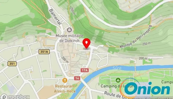 Kaart vun Lignafor Forstwirtschaftlicher Dienstleister, Energieausrüstung und -lösungen, Umweltingenieur zu Diekirch